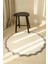 Scallop Yuvarlak Banyo Paspası Bambu 90X90 Gri 8