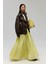 Faylinn Pileli Sarı Uzun Etek 1