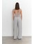 Harmony Yan Bağlama Gri Pantolon 2