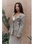 Brenna Füme Keten Blazer 4