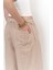 Harmony Yan Bağlama Bej Pantolon 5