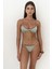 Dharma Renk Bloklu Yeşil Bikini Üstü 2