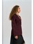 Briella Belden Oturtmalı Bordo Blazer 3
