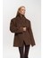 Naica Kahve Belden Oturmalı Blazer 3