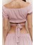 Indriya Lila Crop Etek Takım 5