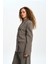 Bianda Çizgili Füme Blazer 4