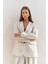 Sinai Keten Basic Naturel Blazer 5