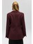 Lecco Dar Kesim Bordo Blazer 5