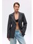 Lecco Dar Kesim Antrasit Blazer 4