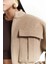 Tenby Taupe Crop Ceket-Etek Takım 5