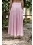 Sera Pile Detay Pembe Uzun Etek 5