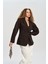 Briella Belden Oturtmalı Kahve Blazer 4