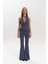 Jody Indigo Crop Pantolon Takım 2