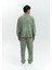 Renee Batik Yıkamalı Yeşil Erkek Eşofman Takım 4