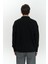 Bastian Düğme Detay Siyah Erkek Triko Hırka 4