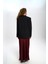 Volda Yaka Detay Siyah Blazer 4