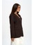 Volda Yaka Detay Kahve Blazer 2