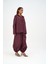 Josie Oversize Bordo Gömlek 4