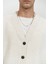 Raid Çift Yaka Ekru Erkek Triko Hırka 5