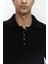 Vander Düğme Detay Siyah Erkek Triko Kazak 5
