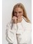 Lorna Fermuarlı Ekru Triko Kazak 5