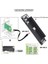 Anakart SFF-8611 8612 Nvme M.2 Ssd'den Pcıe 4.0 X16 Adaptörüne Genişletme Kartı Pcıe X4 Yükseltici Kartı Harici Grafik Kartı (Yurt Dışından) 3