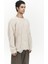 Vincent Yırtık Detay Bej Erkek Triko Kazak 3