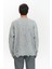 Vincent Yırtık Detay Gri Erkek Triko Kazak 4