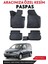 Volkswagen Caddy 2008 Model Araca Özel Havuzlu Paspas Takım 1