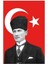 Atatürklü Bayrak 70*105 cm 1