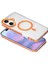 Apple iPhone 17 HBC-394 Himalayas Magsafe Kapak - Turuncu 2