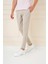Slim Fit Yan Cepli Düz Esnek Casual Koyu Bej Pantolon P 1144 8
