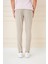 Slim Fit Yan Cepli Düz Esnek Casual Koyu Bej Pantolon P 1144 10