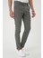 Slim Fit Yan Cepli Düz Esnek Casual Su Yeşili Pantolon P 1144 9