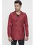 Prd 029 Slim Fit Bordo Spor Pardösü 1