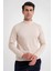 Ts 894 T-Shırt Slim Bej Casual 2