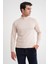 Ts 894 T-Shırt Slim Bej Casual 4