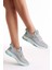 Unisex Gri Poli Taban Tekstil Kumaş Bağcıklı Spor Ayakkabı 3