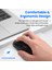 Macbook Pro ve Chromebook Siyah Için USB C Alıcılı 2.4ghz Type-C Kablosuz Fare (Yurt Dışından) 4