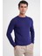 Tr 888 Triko Slim Lacivert 6