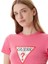Jeans Kadın Pembe Slim Fit T-Shirt W4YI04J1314-A619 5