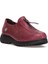 D25KA-845 Kadın Hakiki Deri Casual Ayakkabı Bordo 2