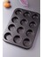 12'li Kek Kalıbı Yanmaz Yapışmaz Muffin Cupcake Kalıbı Kek Kalıbı 1
