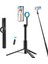 Kablosuz Uzaktan Kumandalı Manyetik Tripod – 164 cm | 360° Döner Başlık | Hafif ve Katlanabilir 3