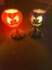 Halloween Bal Kabağı Tealight Mumluk, Mini Kabak Seti 2 Li, Mumlar Dahildir.. 3
