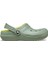 Classic Lined Clog Kids Çocuk Yeşil Terlik 207010-308 1