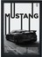 Ford Mustang Mach-1 Siyah Çerçeveli Tablo Siyah Çerçeveli Tablo Poster 1