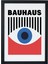 Bauhaus Eyes V2 Siyah Çerçeveli Tablo Poster 1