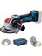 Professional Gwx 18V-8 Akülü Avuç Taşlama Makinesi X-Lock ve 5 Parça Aksesuar Seti 1