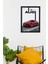 Audi Rs7 | Özel Tasarım | Siyah Çerçeveli Tablo Poster 3